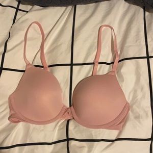 Pink bra